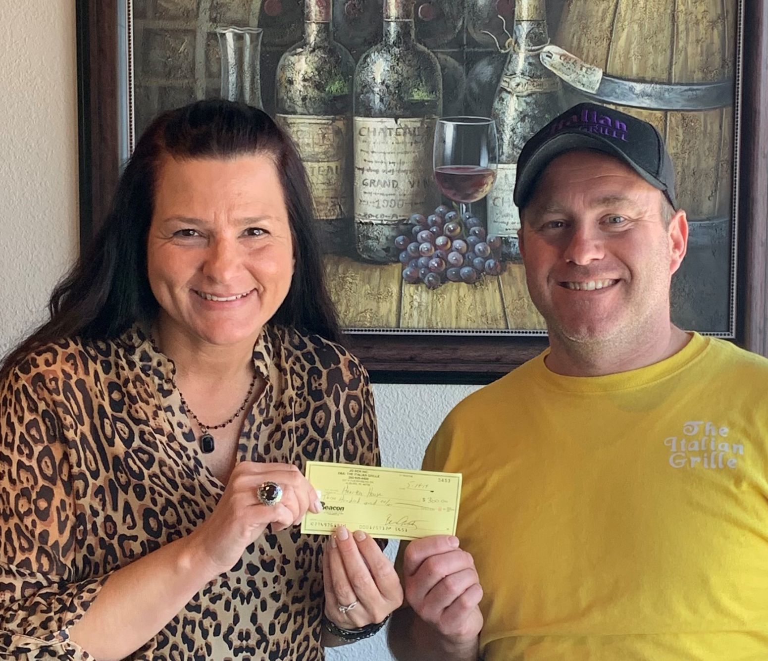 Italian Grille supports ministries